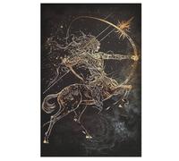 Sagittarius Wooden Jigsaw Puzzles 1000 Piece Puzzle For Adults. Challenging To Complete But Fun And Humorous Jigsaws (78×53cm)