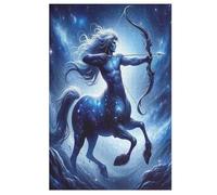 Sagittarius Wooden Jigsaw Puzzles 1000 Piece Puzzle For Adults. Challenging To Complete But Fun And Humorous Jigsaws (78×53cm)