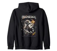 Sagittarius zodiac an archer centaur Zip Hoodie