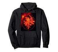 Sagittarius Zodiac Archer - Fiery Celestial Energy Pullover Hoodie