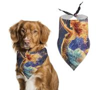 Sagittarius Zodiac Printed Dog Bandanas Pet Scarf Triangle Adjustable Kerchief Accessories for Cat Dog