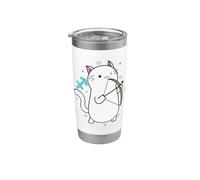 Sagittarius Zodiac Sign as a Cat Horoscope Stainless Steel Insulated Tumbler