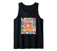 Sagittarius Zodiac Sign Bauhaus Style - Modern Astrology Art Tank Top