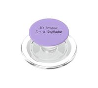 Sagittarius Zodiac Star Sign Horoscope Funny Astrology Joke PopSockets PopGrip for MagSafe