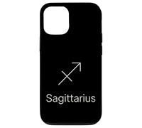 Sagittarius Zodiac Symbol Minimal Astro Sign Case for iPhone 12/12 Pro