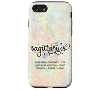 Sagittarius Zodiac Traits Horoscope Astrology Archer Sign Case for iPhone SE (2020) / 7/8