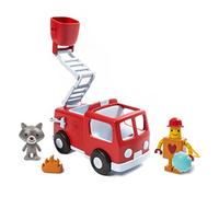 SAGO mini 6046988 Hugbot & Kiki's Firetruck Fire Truck, Multicoloured