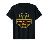 Sagrada Familia Barcelona Spain Minimal Style T-Shirt