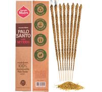 Sagrada Madre, Artisan Incense, Palo Santo Incense with Myrrh, Ideal for Meditation and Mindfulness, 8 Sticks