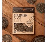Sagrada Madre, Natural Organic Incense Activated Defumation Tablet, Rue, 4 Units