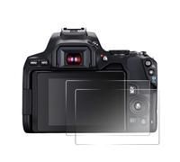 Sagreeny 2Pcs Screen Protector Compatible with Canon EOS 200D EOS Rebel SL2 250D Rebel SL3 200D II Camera, 0.26mm Crystal Clear Tempered Glass Film, Anti-Scratch Anti-Fingerprint