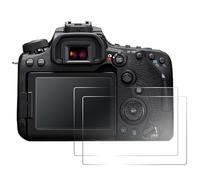 Sagreeny 2PCS Screen Protector Compatible with Canon EOS 90D 70D EOS 77D EOS 80D EOS 700D EOS 750D EOS 760D EOS 800D, Crystal Clear 9H Hardness Tempered Glass Film, Anti-scratch Anti-Finger Print