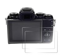 Sagreeny 2PCS Screen Protector Compatible with Canon EOS M5 Camera, Crystal Clear 9H Hardness Tempered Glass Film, Digital Camera Accessories, Anti-scratch Anti-Finger Print