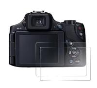 Sagreeny 2PCS Screen Protector Compatible with Canon PowerShot SX60 HS SX70 HS Camera, Crystal Clear 9H Hardness Tempered Glass Film, Digital Camera Accessories, Anti-scratch Anti-Finger Print