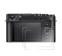 Sagreeny 2PCS Screen Protector Compatible with Leica D-LUX 8 D-LUX 7 D LUX8 D LUX 7 D-LUX Type 109 C-LUX V-LUX 5, Crystal Clear 9H Hardness Tempered Glass Film, Anti-scratch Anti-Finger Print