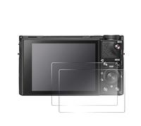 Sagreeny 2PCS Screen Protector Compatible with SONY DSC-RX100 RX100II RX100III RX100 IV RX100V RX100VI VII RX100 RX100M2 M3 M4 M5 M6 M7, Crystal Clear 9H Hardness Tempered Glass Film
