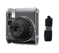 Sagreeny Protective Camera Case Compatible with Fujifilm Instax Mini 99 Instant Camera, Custom Fit PC Clear Case with Adjustable Shoulder Strap, Compact Carrying Storage