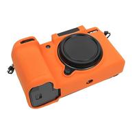 Sagreeny Protective Camera Case Compatible with Fujifilm XS20 X-S20 Digital Camera, Custom Fit Soft Silicone Case, Compact Carrying Storage (Orange)