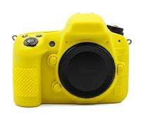 Sagreeny Protective Camera Case Compatible with Nikon Z6 Z7, Custom Fit Silicone Cover Bag, Compact Lightweight Carrying Storage (Yellow)