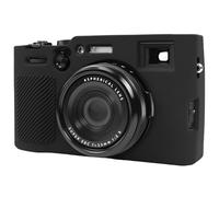 Sagreeny Silicone Camera Case Compatible with Fujifilm X100 VI Camera, Custom Fit Soft Rubber Protective Cover, Compact Carrying Storage (Black)