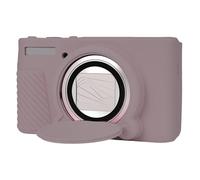 Sagreeny Silicone Protective Camera Case Compatible with Canon Powershot SX740 SX730 HS Digital Camera, Custom Fit Soft Rubber Protective Sleeve with Removable Lens Cover (Gray)