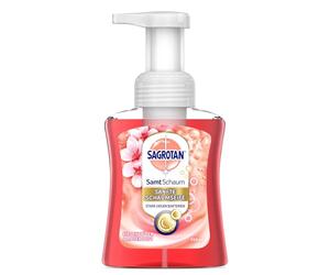 Sagrotan “Cherry Blossom & Rose” Velvet Foam Soap - Antibacterial Foam Soap - 1 x 250 ml Soap Dispenser