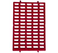 Saguaro Acres Rabbit and Small Animal Cage Resting Mat for Wire Floored Cages (Red)