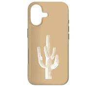 Saguaro Cactus Southwest Flora Nature - Beige/Tan Case for iPhone 17