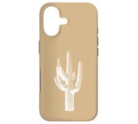 Saguaro Cactus Southwest Flora Nature - Beige/Tan Case for iPhone 17