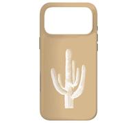 Saguaro Cactus Southwest Flora Nature - Beige/Tan Case for iPhone 17 Pro Max