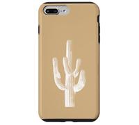 Saguaro Cactus Southwest Flora Nature - Beige/Tan Case for iPhone 7 Plus/8 Plus