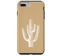 Saguaro Cactus Southwest Flora Nature - Beige/Tan Case for iPhone 7 Plus/8 Plus