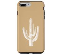 Saguaro Cactus Southwest Flora Nature - Beige/Tan Case for iPhone 7 Plus/8 Plus