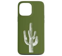 Saguaro Cactus Southwest Flora Nature - Green Case for iPhone 13 Pro Max