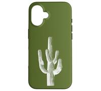 Saguaro Cactus Southwest Flora Nature - Green Case for iPhone 16
