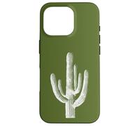 Saguaro Cactus Southwest Flora Nature - Green Case for iPhone 16 Pro