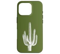 Saguaro Cactus Southwest Flora Nature - Green Case for iPhone 16 Pro