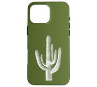 Saguaro Cactus Southwest Flora Nature - Green Case for iPhone 16 Pro Max