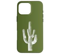 Saguaro Cactus Southwest Flora Nature - Green Case for iPhone 16 Pro Max