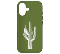 Saguaro Cactus Southwest Flora Nature - Green Case for iPhone 17
