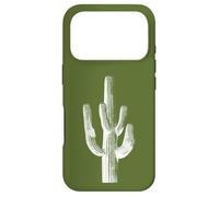 Saguaro Cactus Southwest Flora Nature - Green Case for iPhone 17 Pro