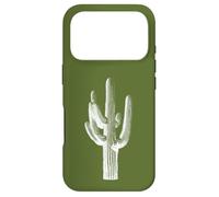 Saguaro Cactus Southwest Flora Nature - Green Case for iPhone 17 Pro
