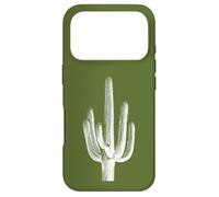 Saguaro Cactus Southwest Flora Nature - Green Case for iPhone 17 Pro