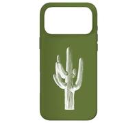 Saguaro Cactus Southwest Flora Nature - Green Case for iPhone 17 Pro Max