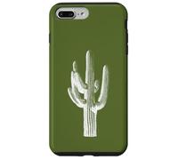Saguaro Cactus Southwest Flora Nature - Green Case for iPhone 7 Plus/8 Plus