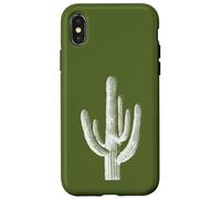 Saguaro Cactus Southwest Flora Nature - Green Case for iPhone X/XS