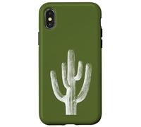 Saguaro Cactus Southwest Flora Nature - Green Case for iPhone X/XS