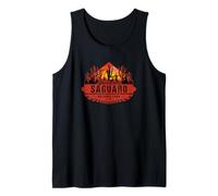 Saguaro National Park Arizona USA Desert Sunset Souvenir Tank Top
