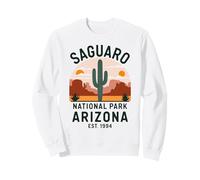 Saguaro National Park Arizona Vintage Cactus Design Sweatshirt