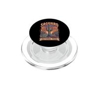 Saguaro National Park Arizona Vintage Desert Sunset Tortoise PopSockets PopGrip for MagSafe